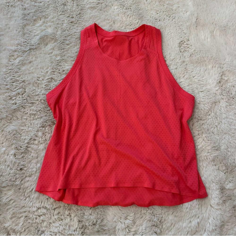 Lululemon hot pink tank top